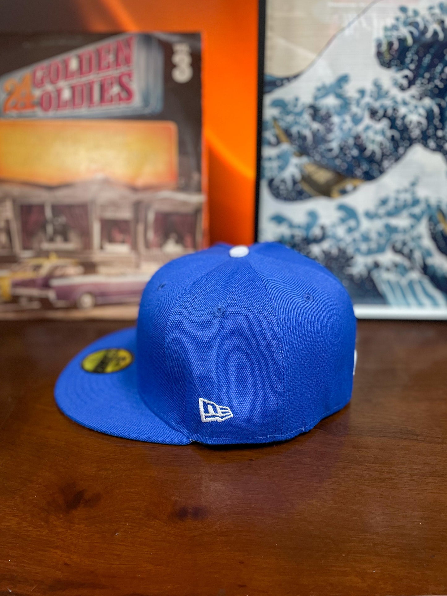 LA Dodgers Champions "2024 World Series Patch" 59FIFTY New Era Fitted Cap