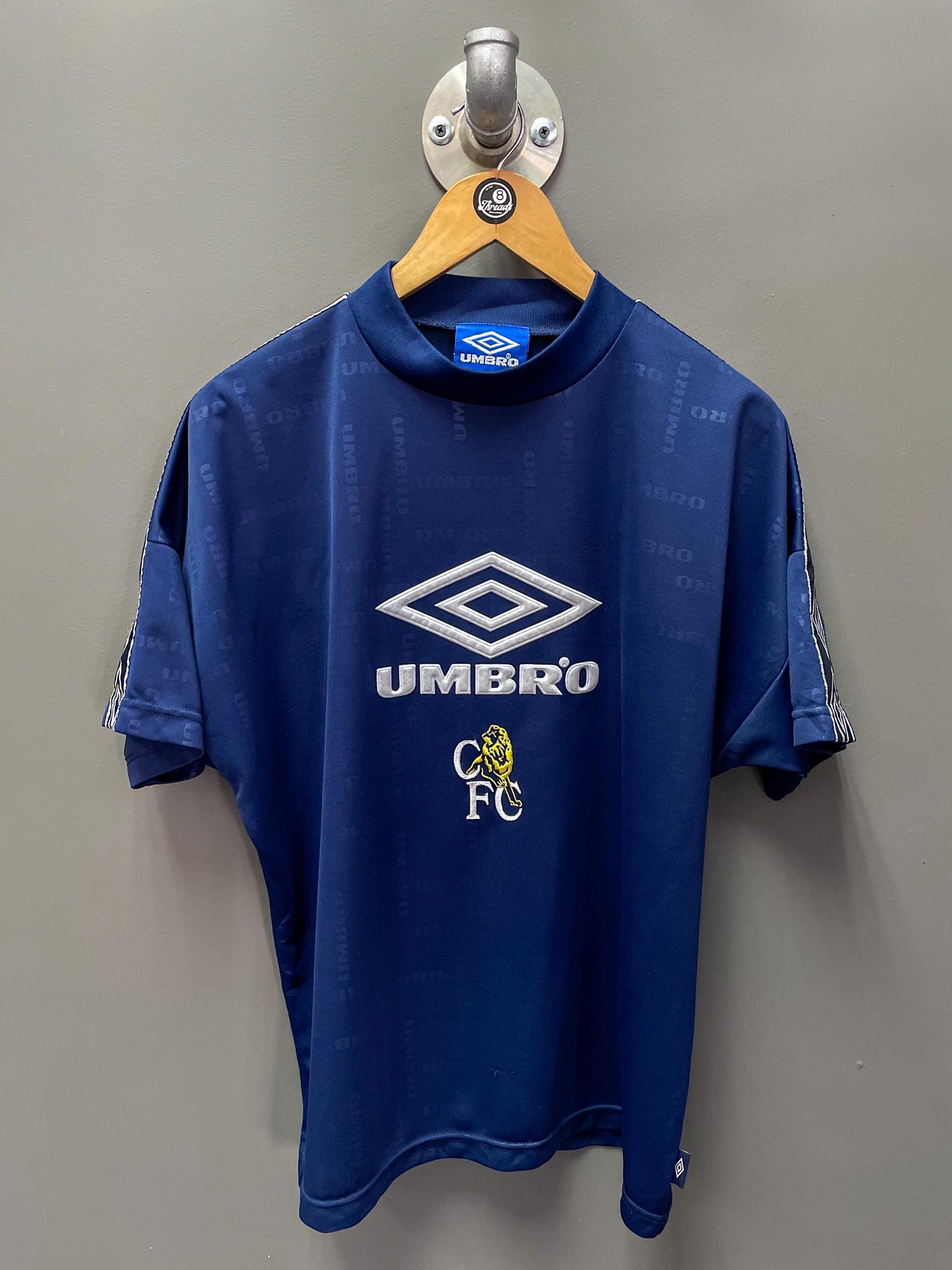 Chelsea FC Umbro 90s Retro Training Football Kit - Fits Small