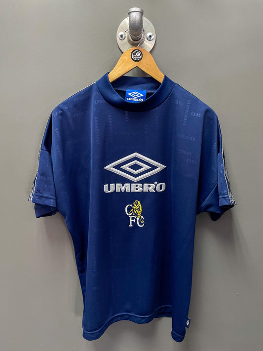 Chelsea FC Umbro 90s Retro Training Football Kit - Fits Small