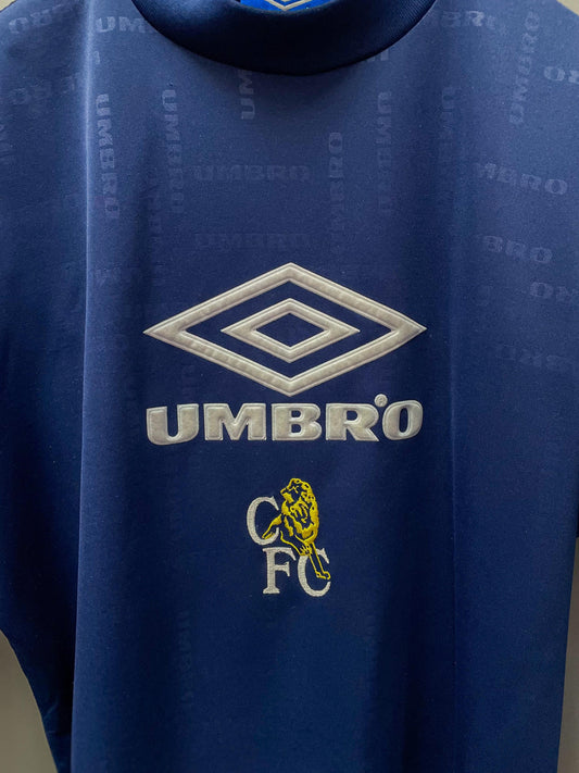 Chelsea FC Umbro 90s Retro Training Football Kit - Fits Small
