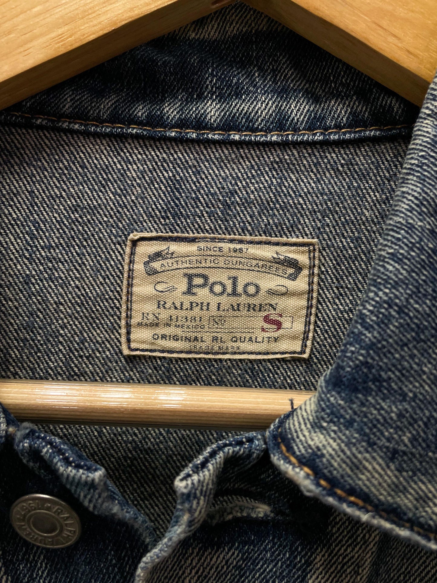 Polo Ralph Lauren Unisex Denim Jacket - Small