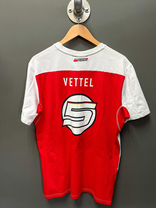 Scuderia Ferrari Sebastian Vettel Limited Edition F1 Tee - Large