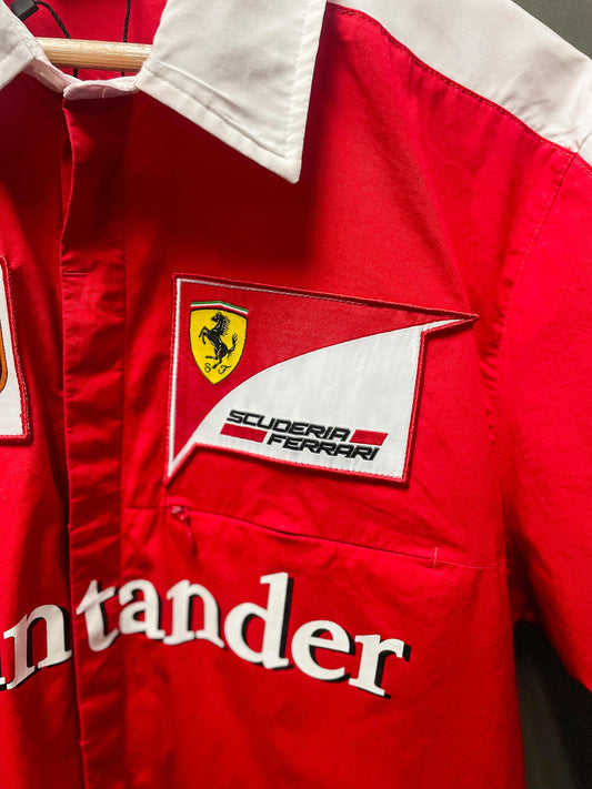 PUMA Scuderia Ferrari F1 Track Pit Crew Shirt - Medium