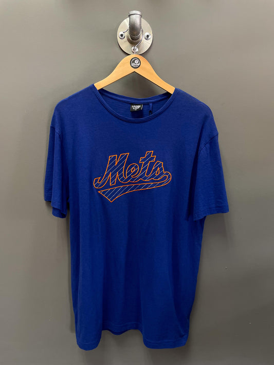 NY New York Mets MLB Baseball LockerLine USA T-shirt - Large