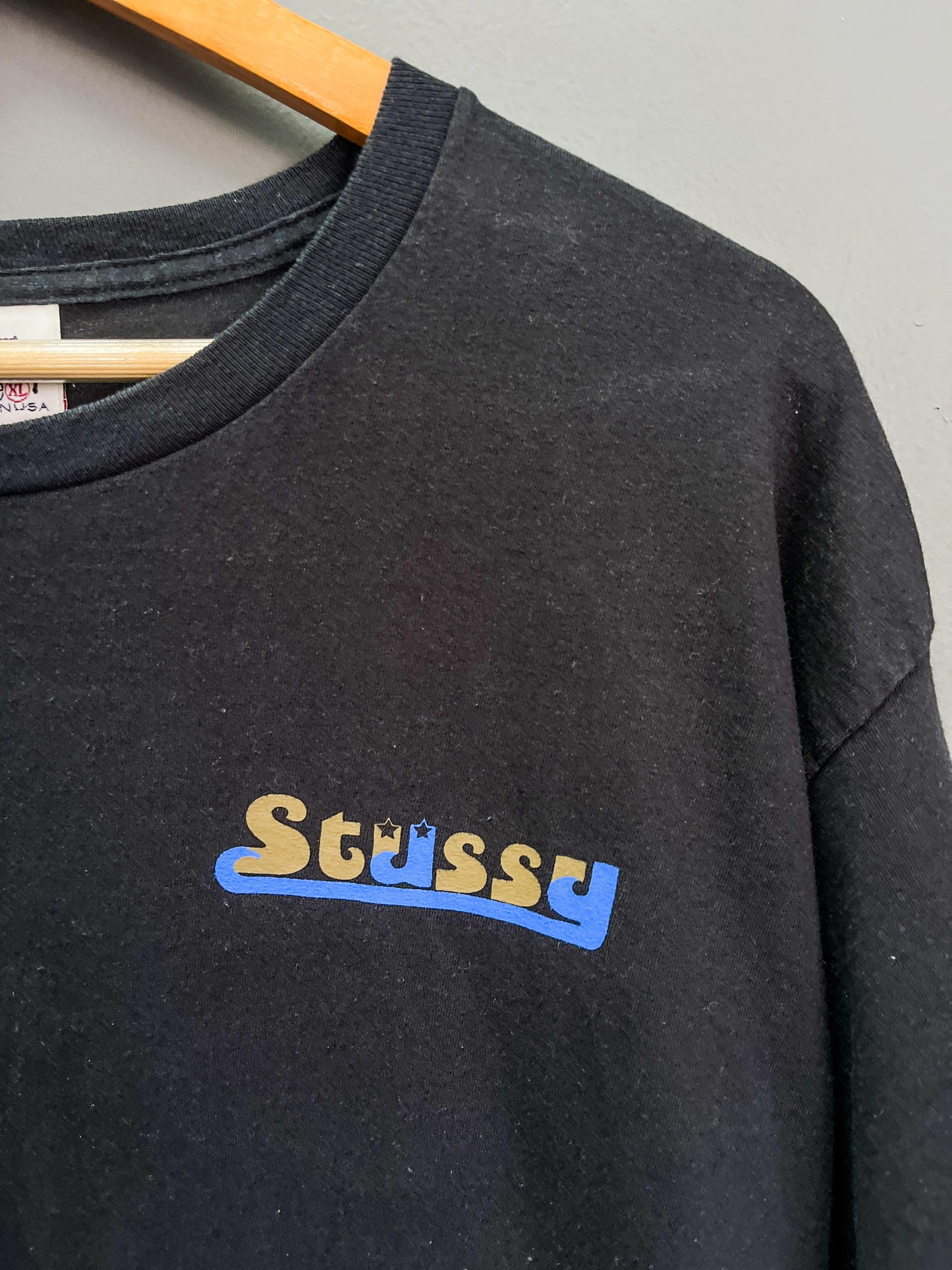 Stüssy Made In USA Logo T-Shirt - Fits Large