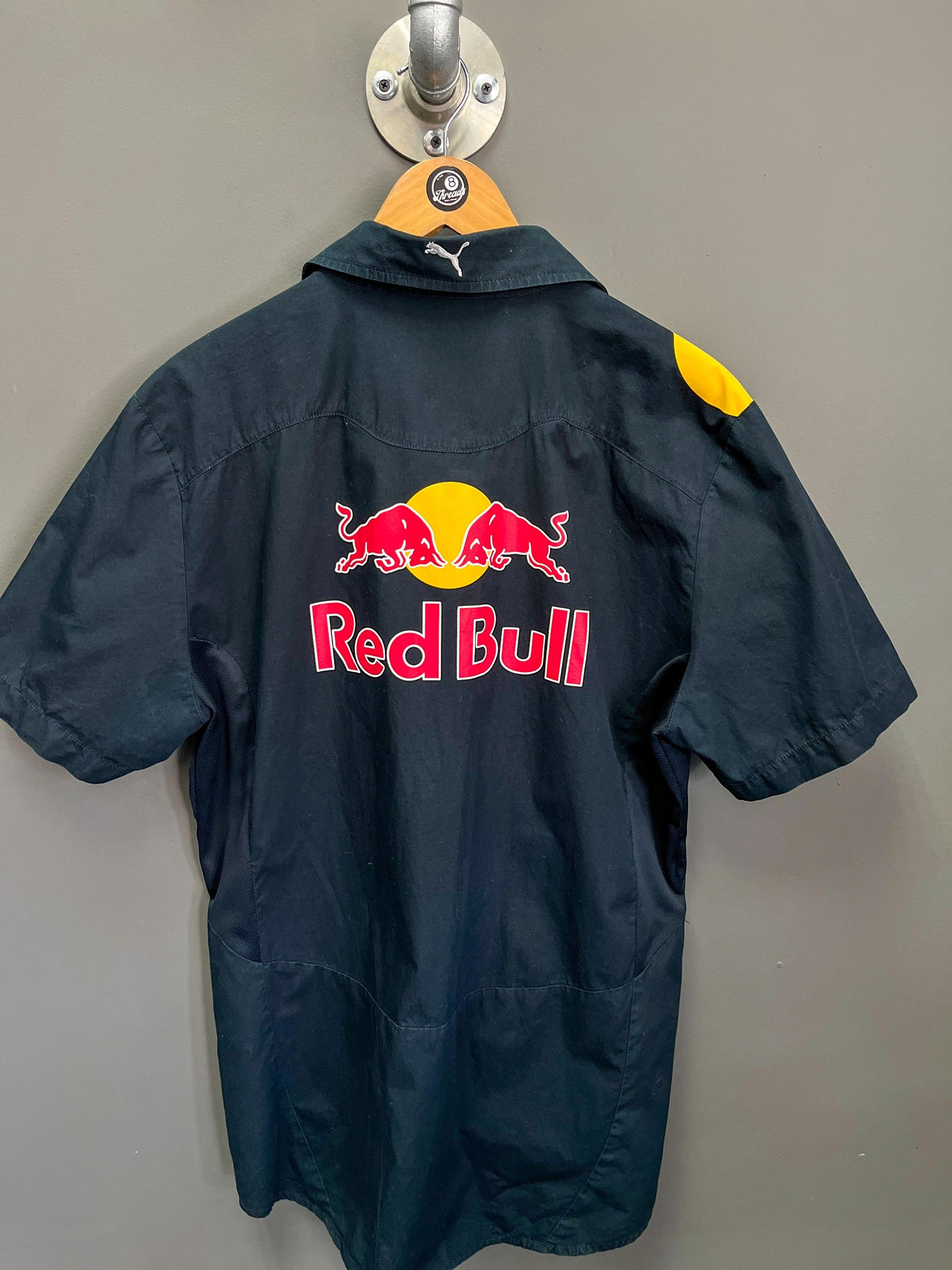 Red Bull F1 Racing Team Button Up Shirt - Large