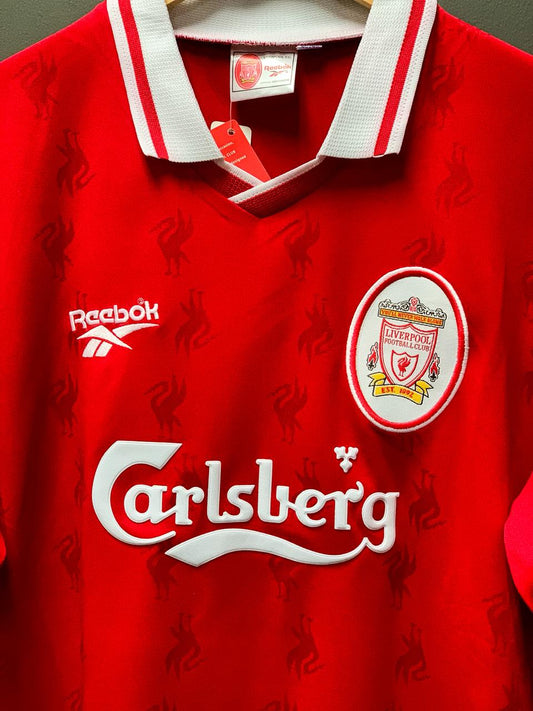 LiverpooI 1996/1997 Home Retro Reebok Football Kit