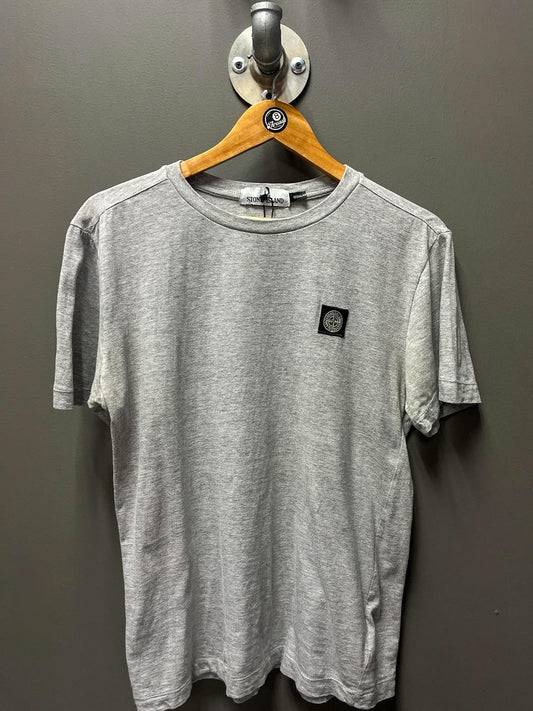 Stone Island Classic Patch Logo Tee - Medium