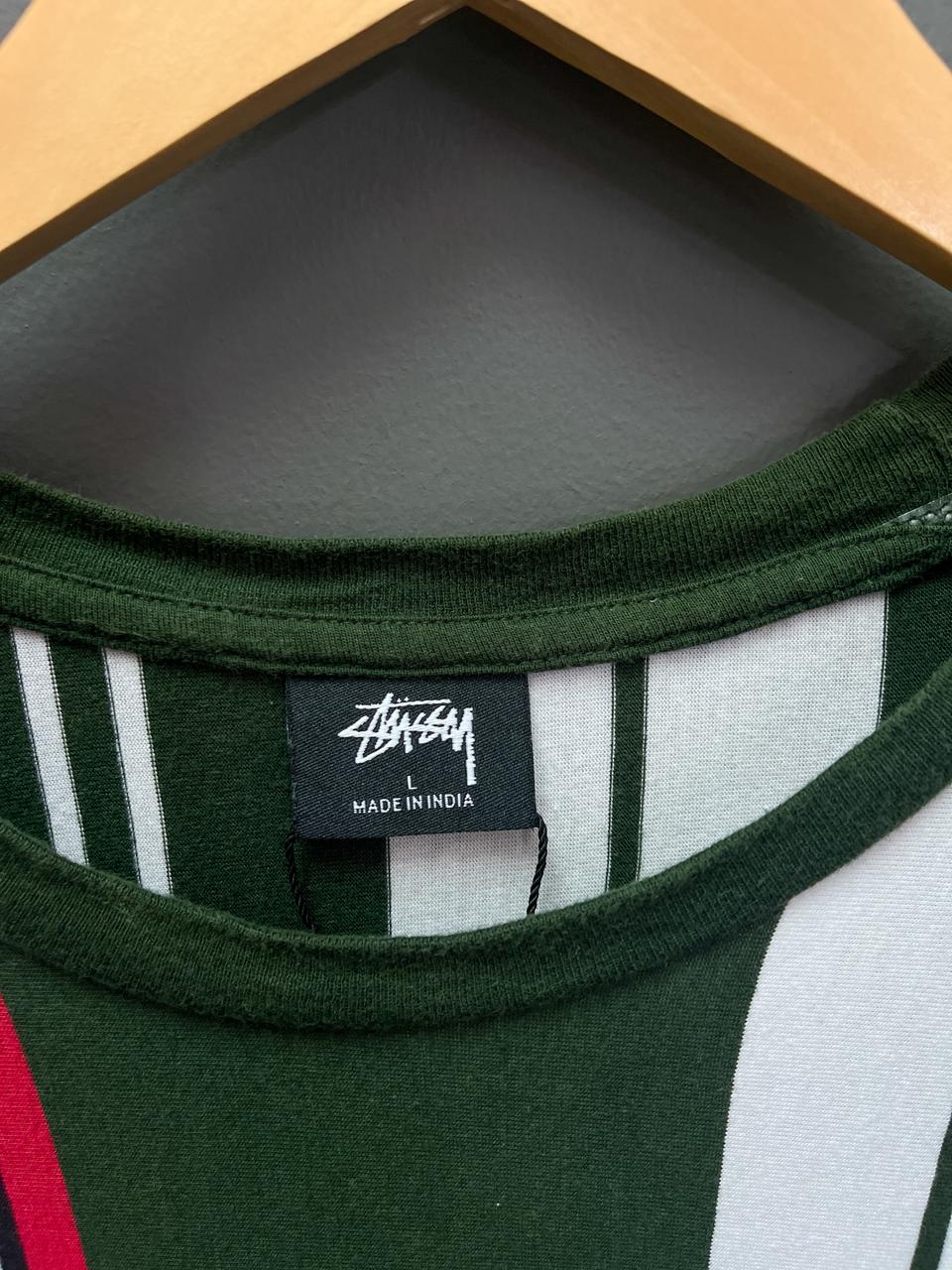 Stüssy Classic Stripe Tee - Large