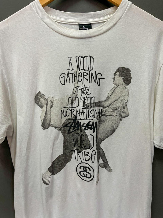 Stüssy "World Tribe" Classic Tee - Medium