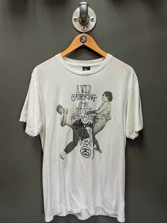 Stüssy "World Tribe" Classic Tee - Medium