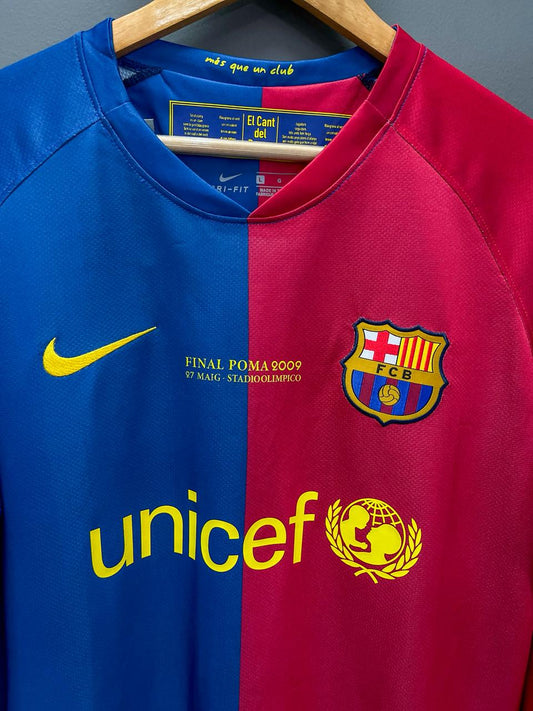 FC Barcelona 2009 Home "UCL FINAL Edition" Retro Football Kit