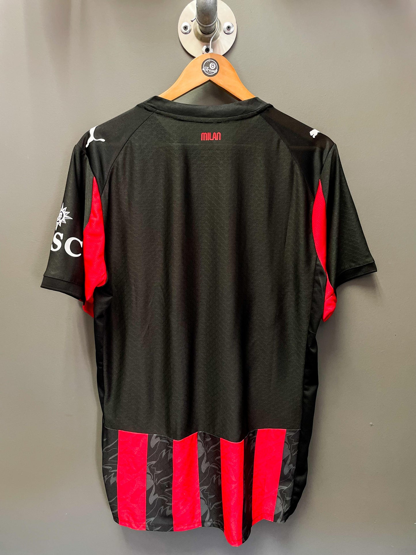 AC Milan 2025/26 Home Match Version Football Jersey