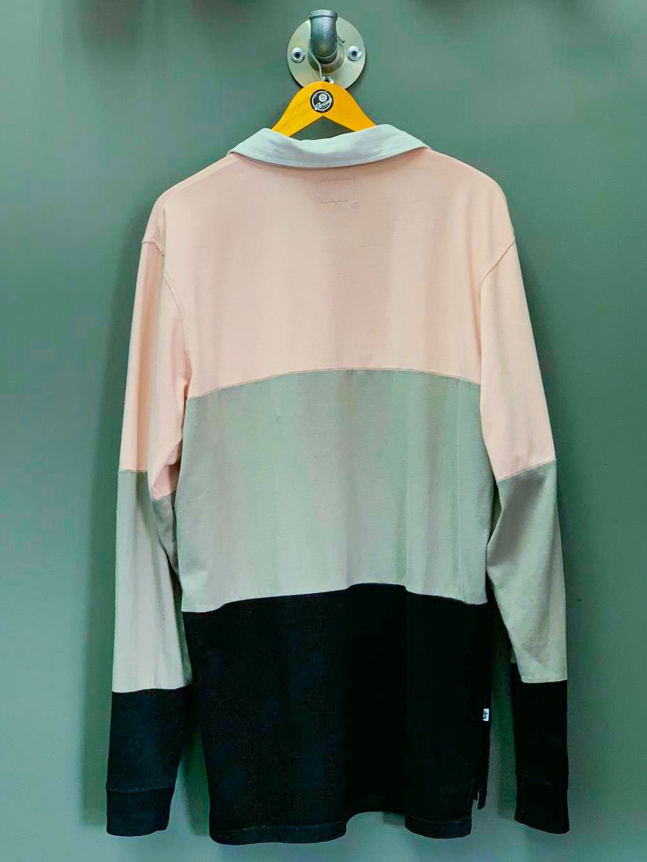 Stüssy Long Sleeve Rugby Jersey/Golfer - Extra Large