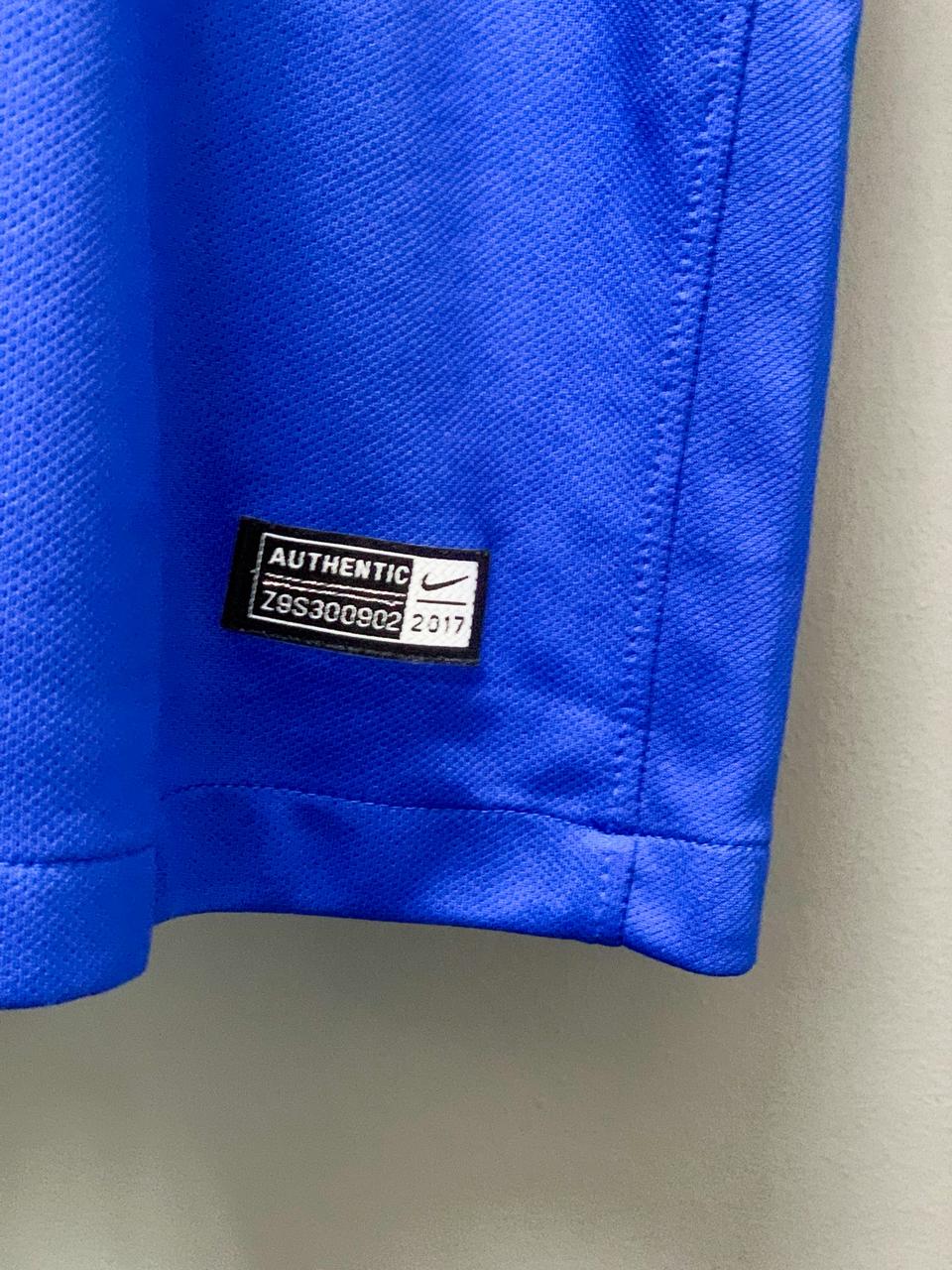 Chelsea FC 2017/18 Home "Morata 9" Retro Football Kit - Extra Large