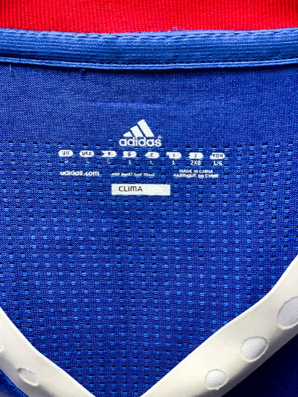 Chelsea FC 2010/11 Home "Torres 9" Retro Football Jersey - Large