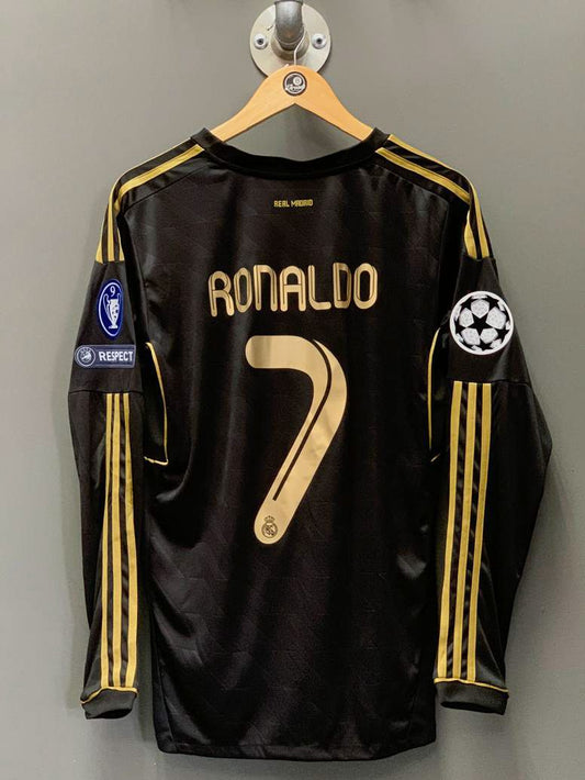 Real Madrid 2011/12 Away "CR7" Retro Football Jersey - Medium