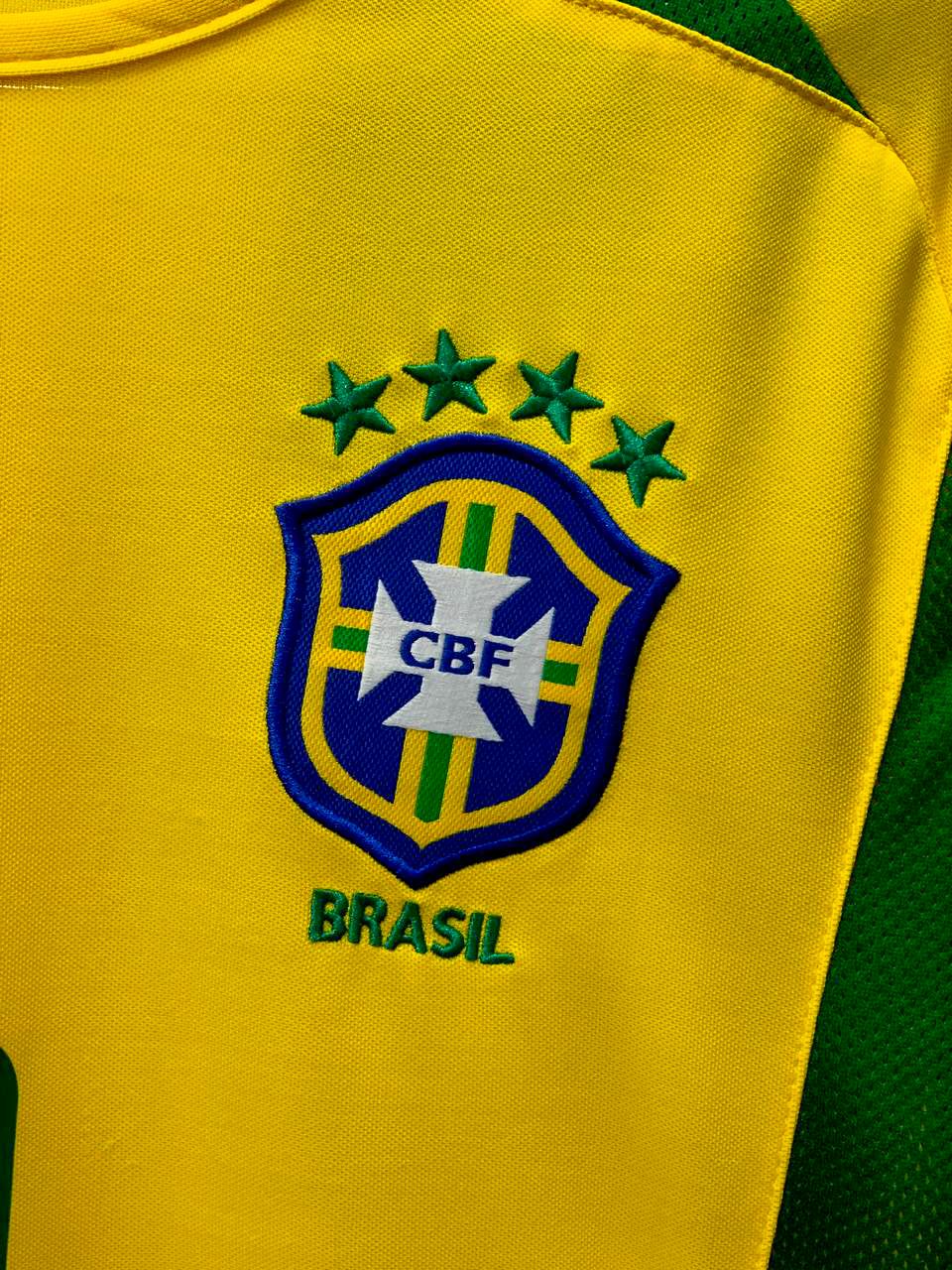 Brazil 2002 World Cup "Ronaldo 9" Nike Home Kit - Medium