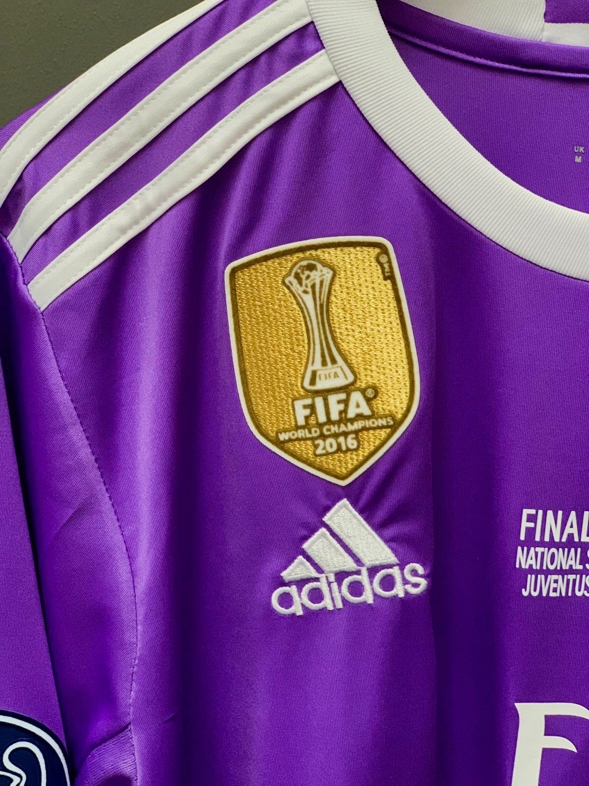 Real Madrid 2017 UCL Final "CR7" Retro Football Jersey - Medium