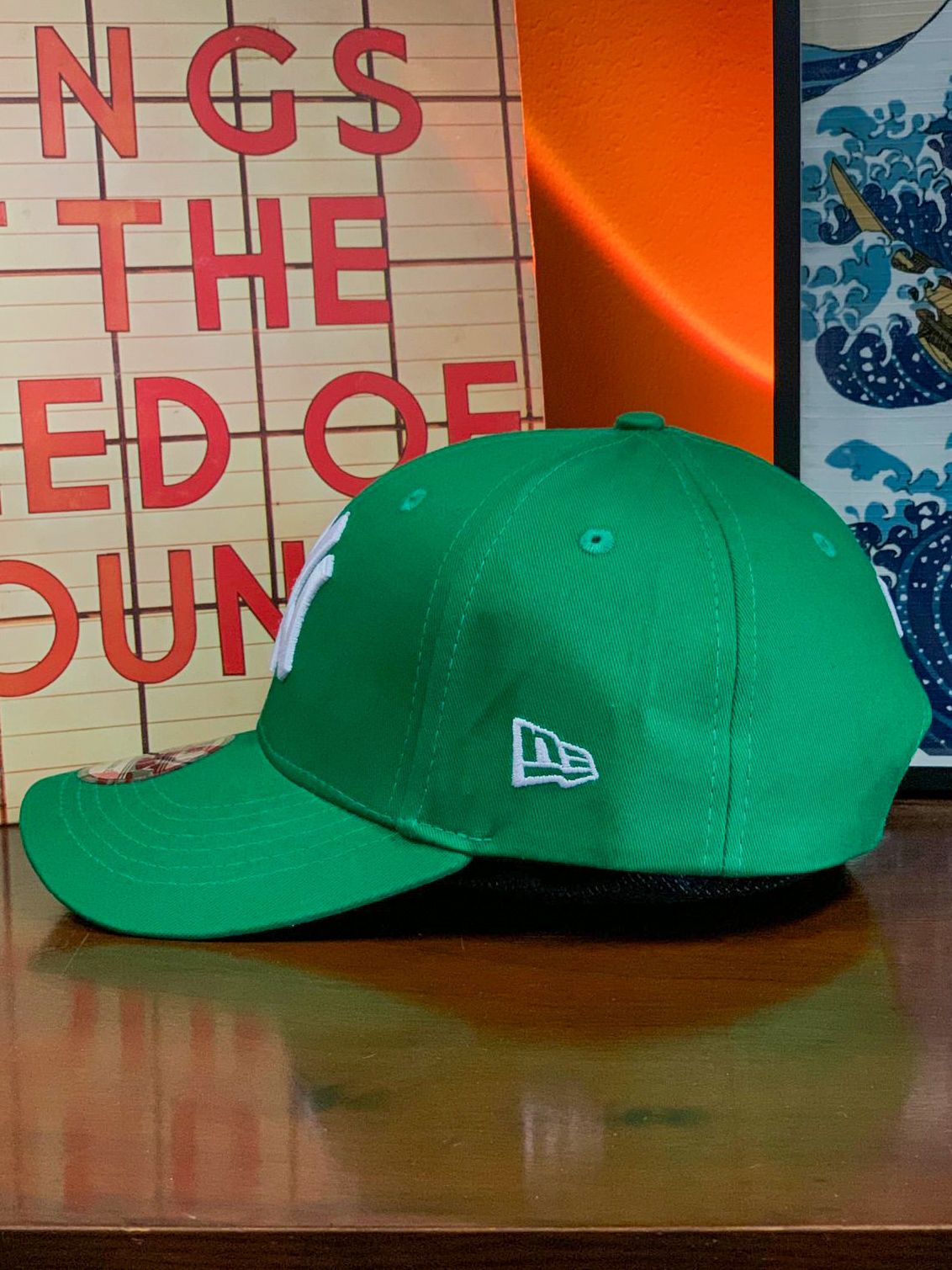 NY New York New Era 9Forty Curved Peak Cap - Green