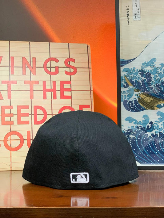 NY Yankees Clouds "1996 World Series Patch" 59FIFTY New Era Fitted Cap - 7 (1/2)