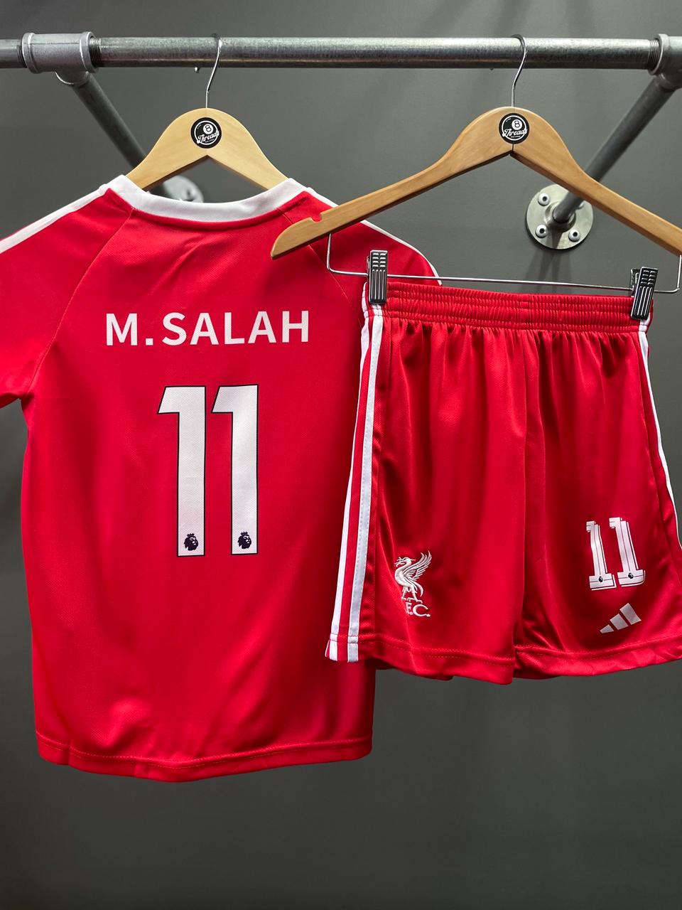Liverpool FC 25/26 "Mo Salah" Adidas Kids Football Kit