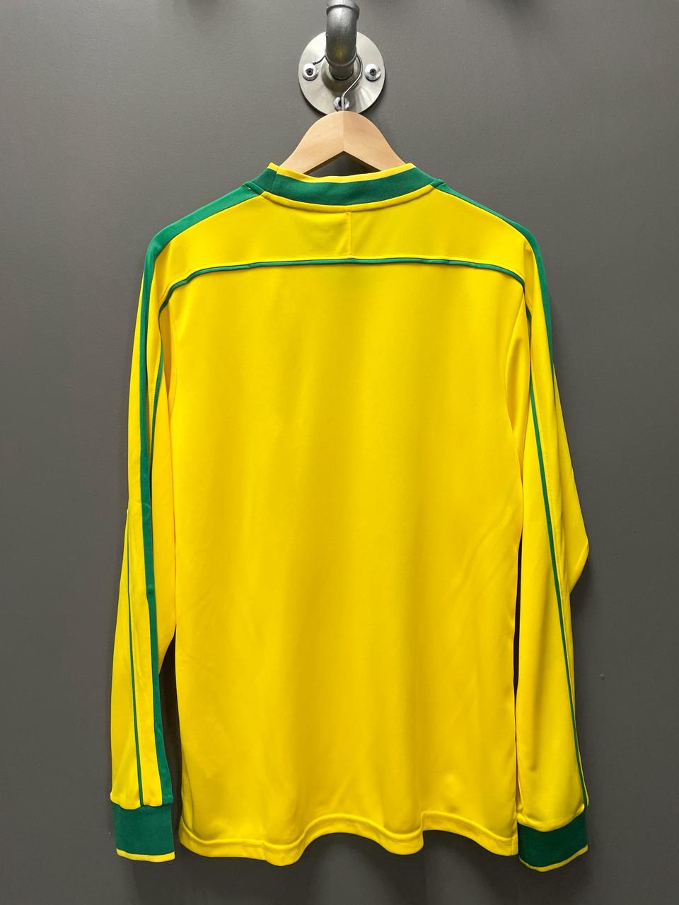 Brazil 1998 Nike Long Sleeve Retro Football Kit - Large