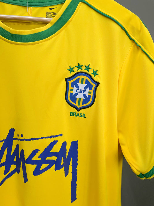 Brazil 2002 "Stüssy Concept" Retro Nike Football Jersey