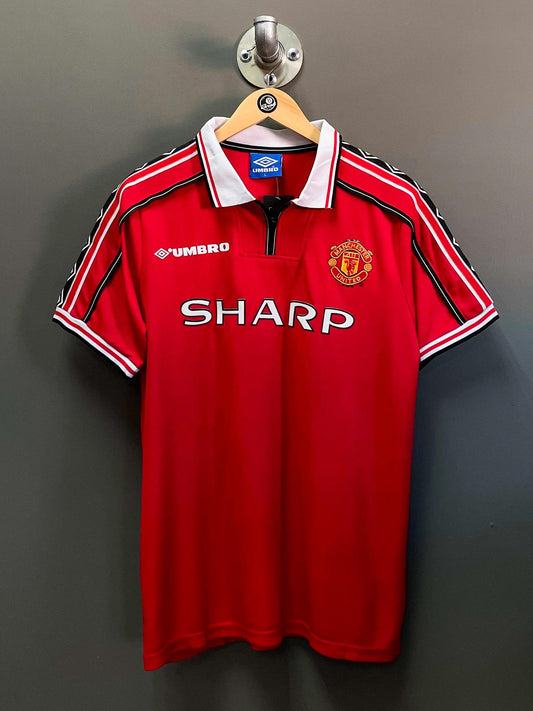 Manchester United 1998/00 Home Retro Football Jersey - Extra Large