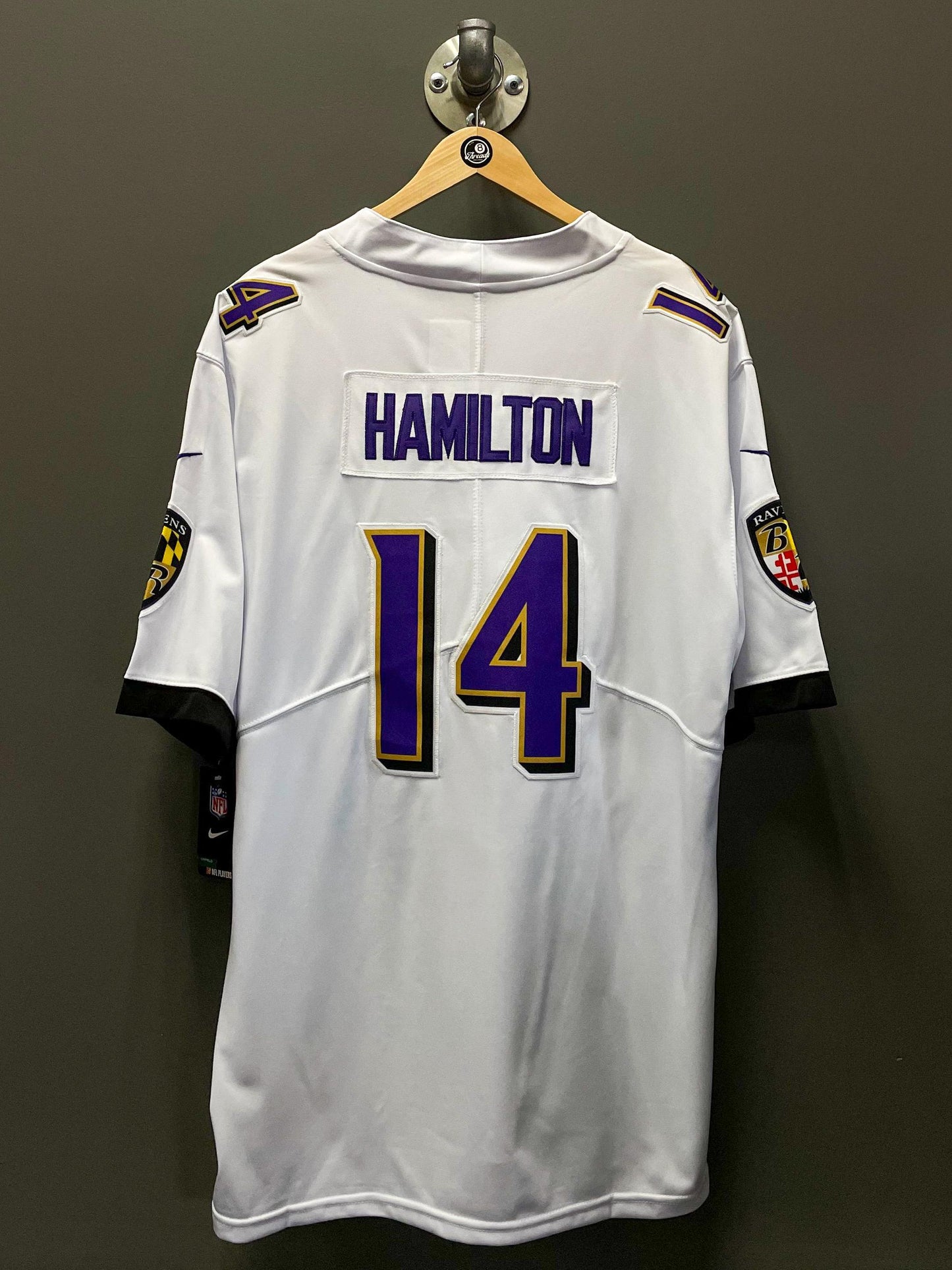 Baltimore Ravens "Hamilton 14" Nike NFL Jersey
