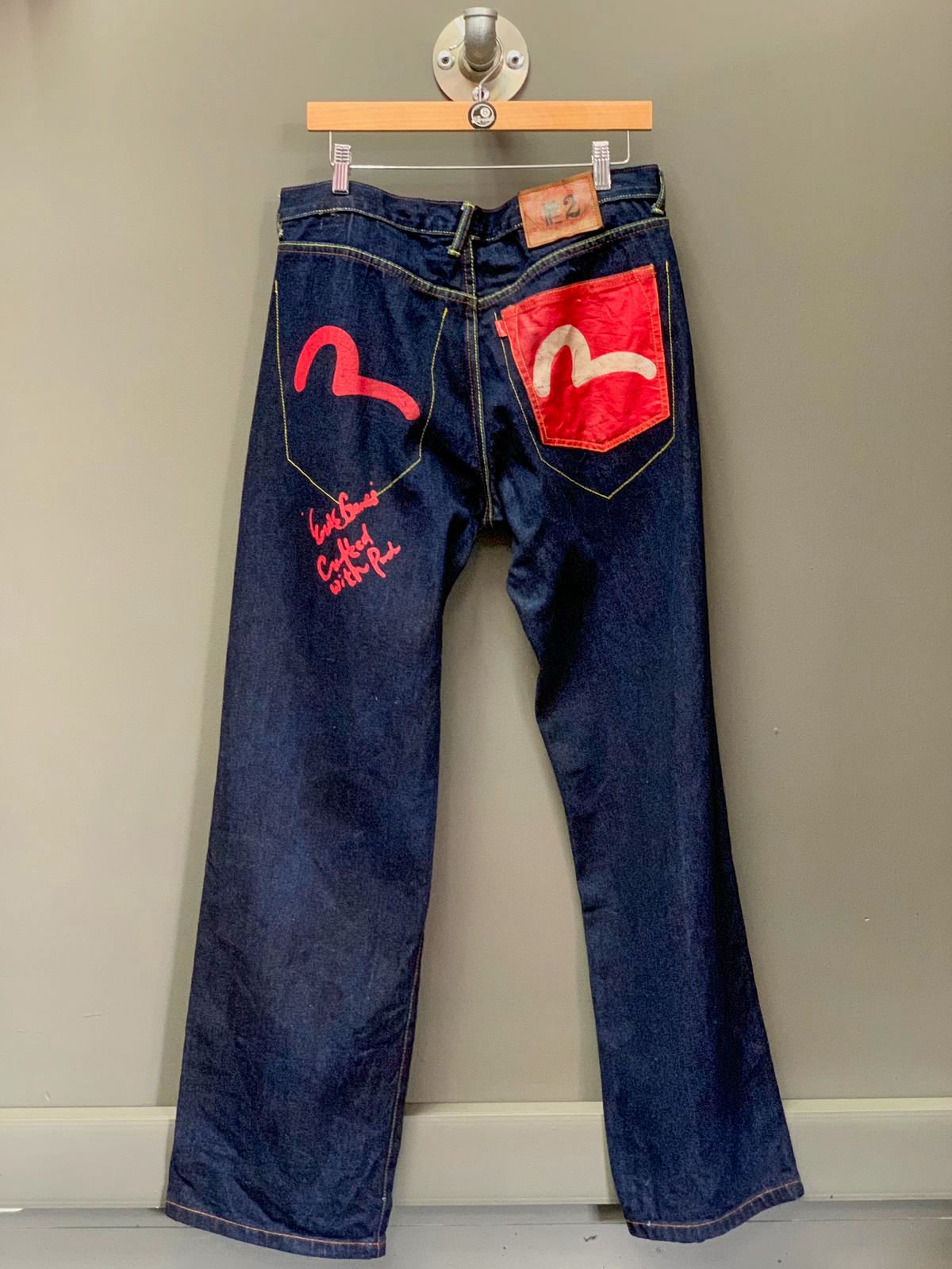 Evisu Japan Denim Jeans - 34 (Large)