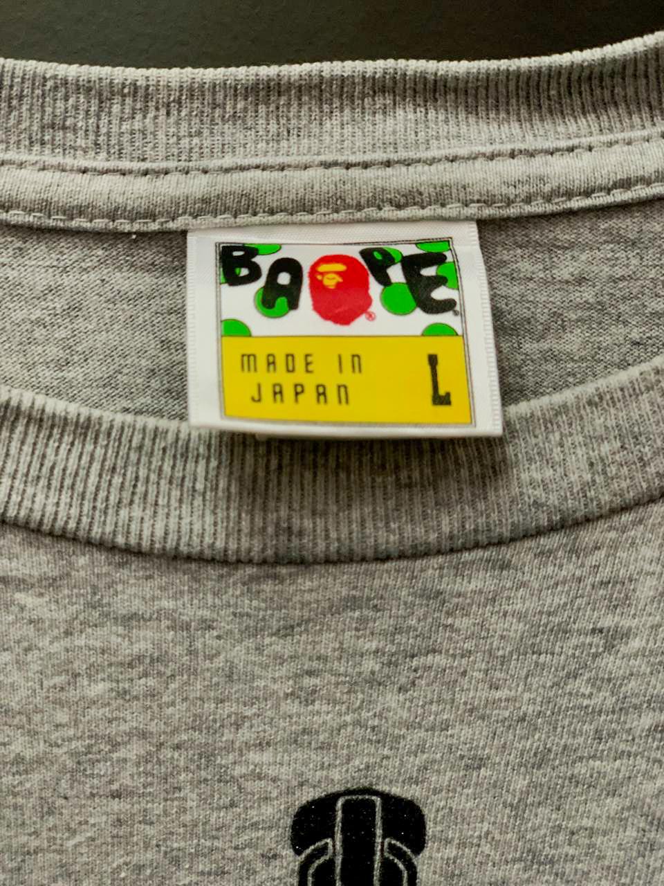 BAPE WGM Camo Shark Tee - Large