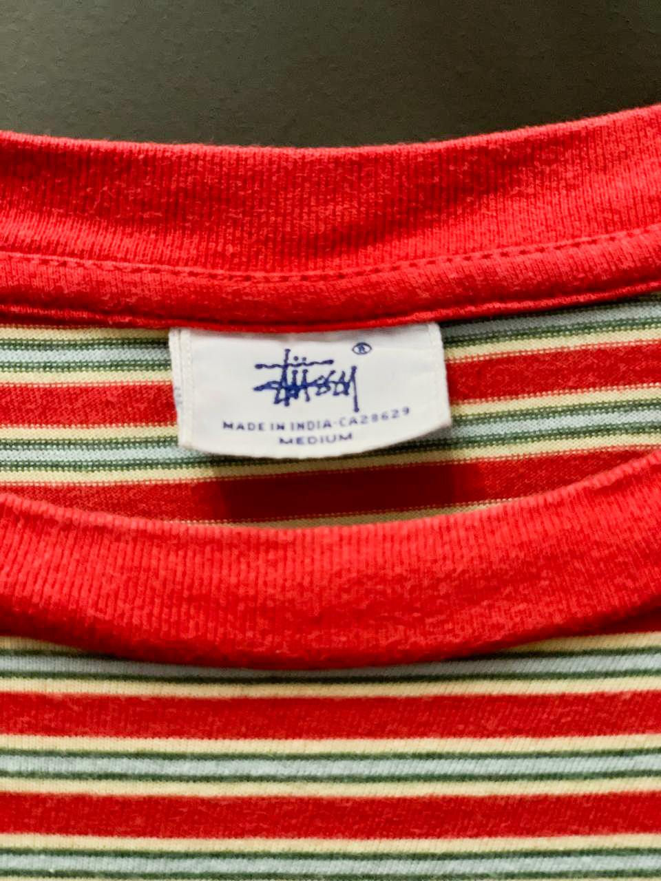 Stüssy NYC Stripe Tee - Medium