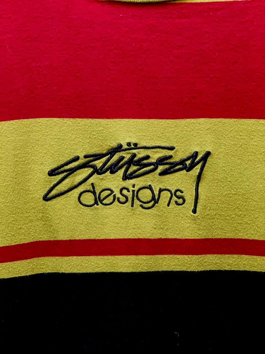 Stüssy Designs Stripe Tee - Medium