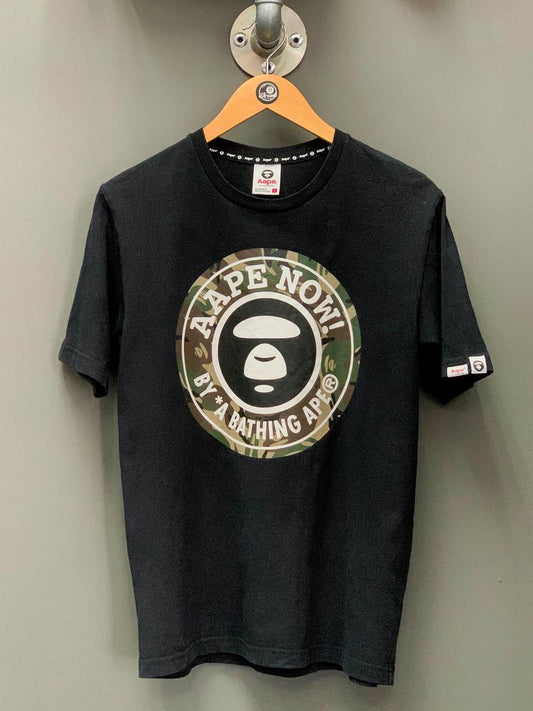 BAPE Camo Logo Tee - Small