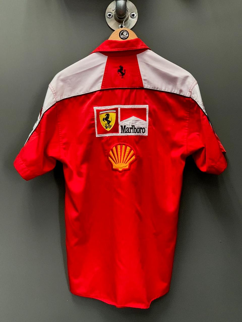 Vintage Ferrari Marlboro F1 Pit Crew Shirt - Large
