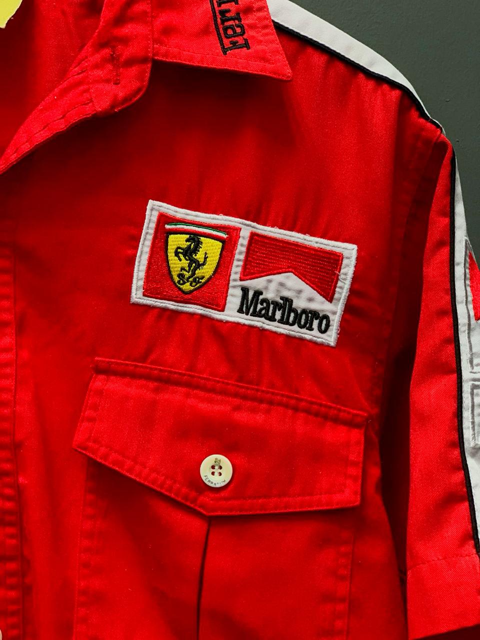 Vintage Ferrari Marlboro F1 Pit Crew Shirt - Large