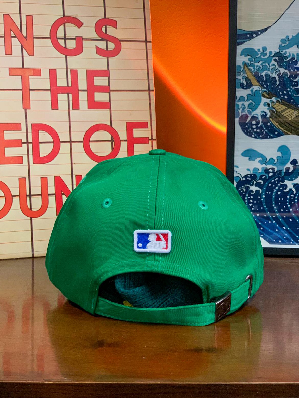 NY New York New Era 9Forty Curved Peak Cap - Green