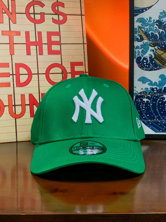 NY New York New Era 9Forty Curved Peak Cap - Green