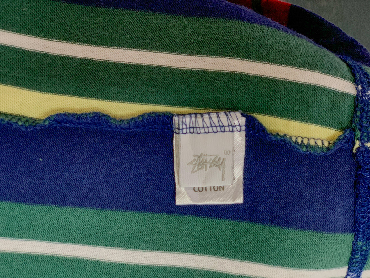 Stüssy Stripe Tee - Large