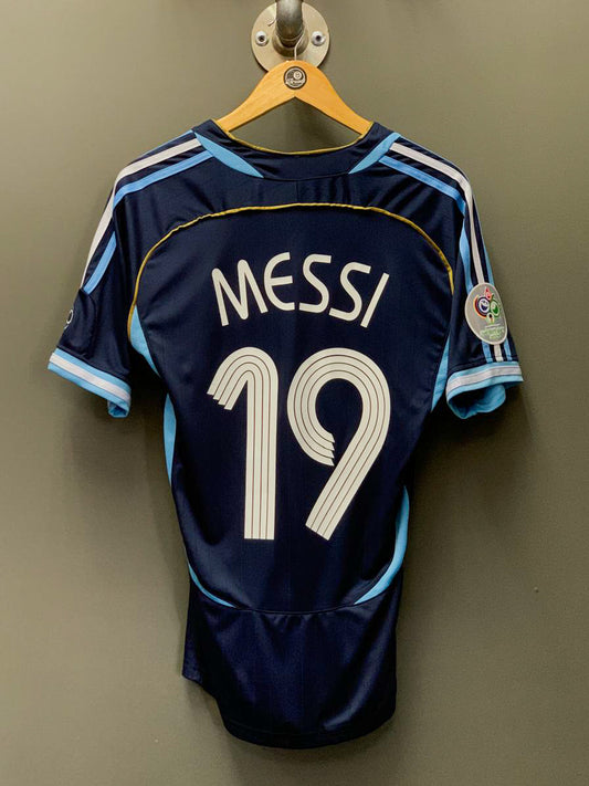 Argentina 2006 World Cup "Messi" Adidas Retro Football Jersey
