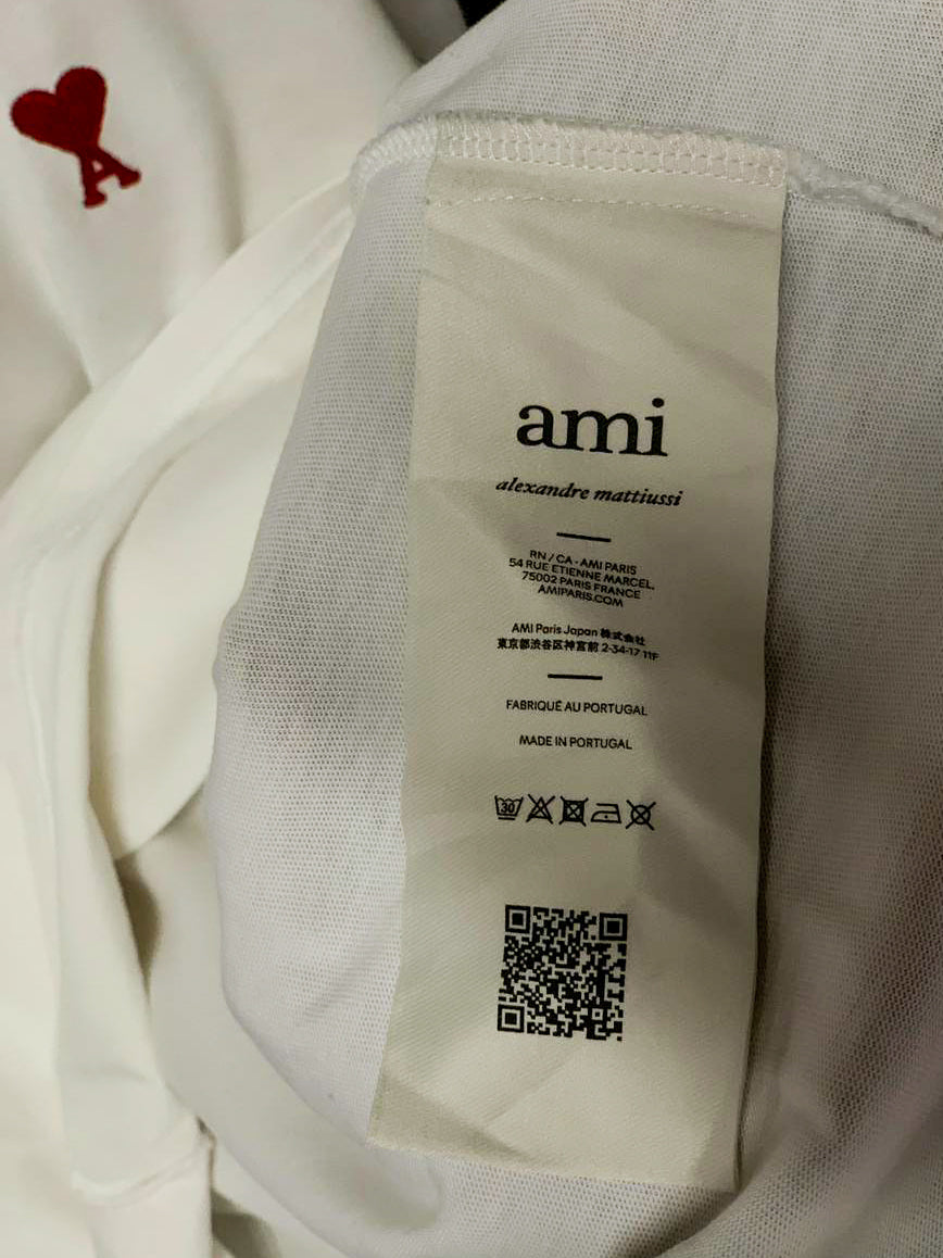 Ami Small Logo Tee - XXL
