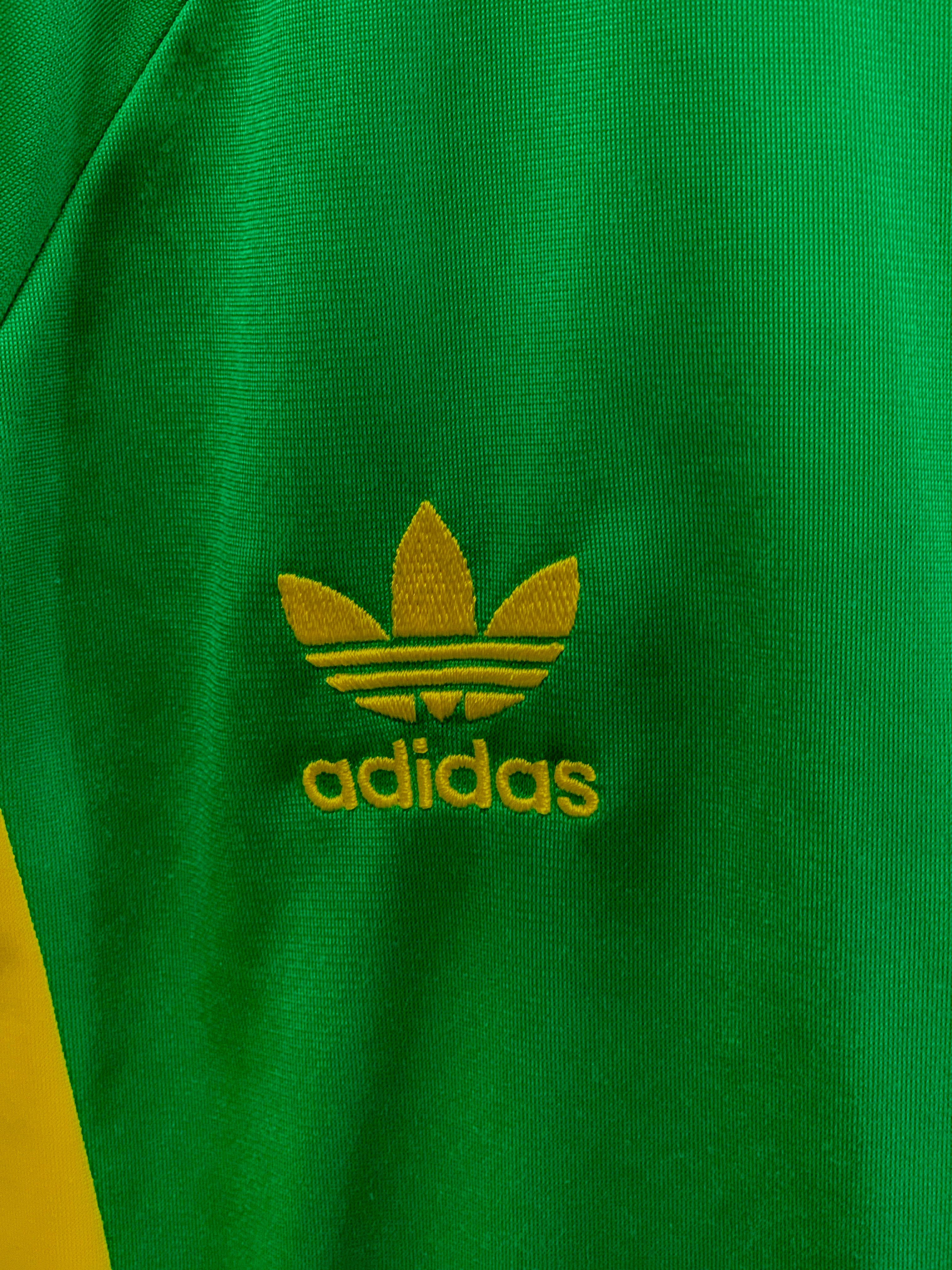 Brazil Adidas Trefoil Track Jacket - Small