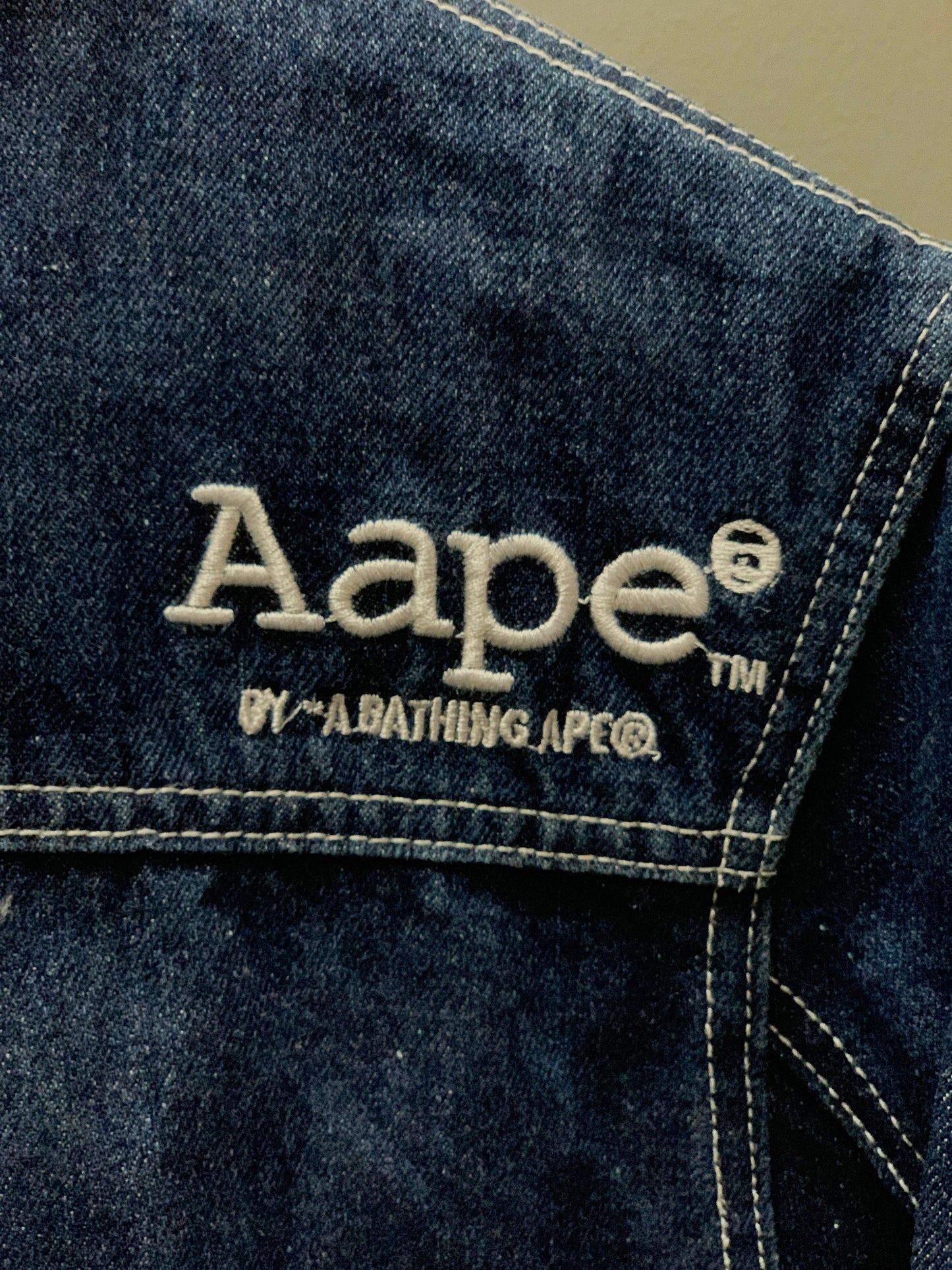 Bape Denim Jacket - Medium