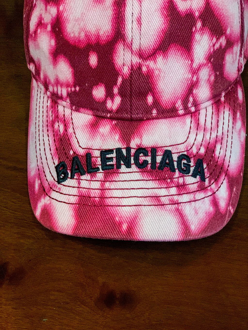 Balenciaga Tie Dye Peak Spellout Cap
