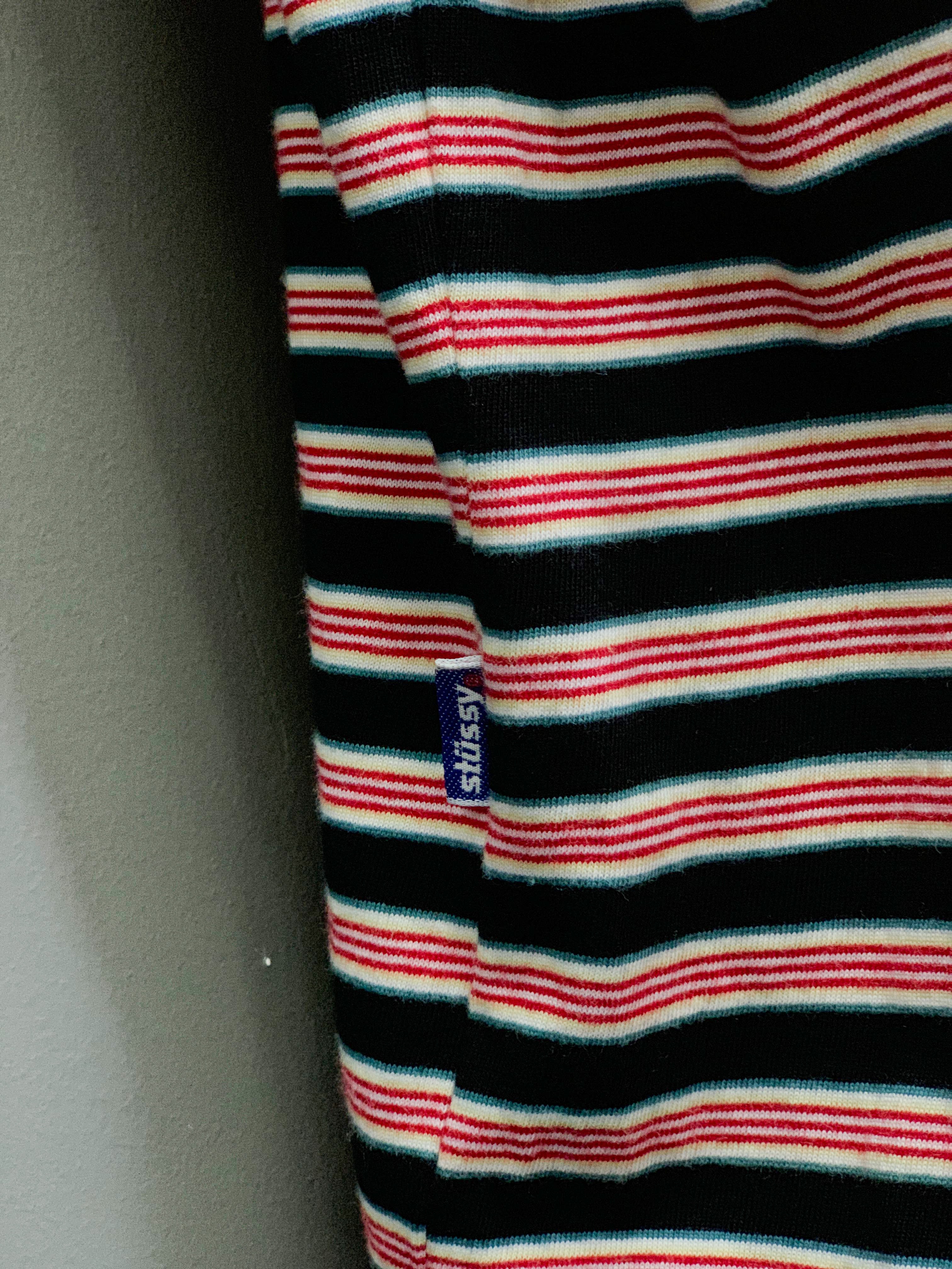Stussy Stripe Dice Tee - Medium