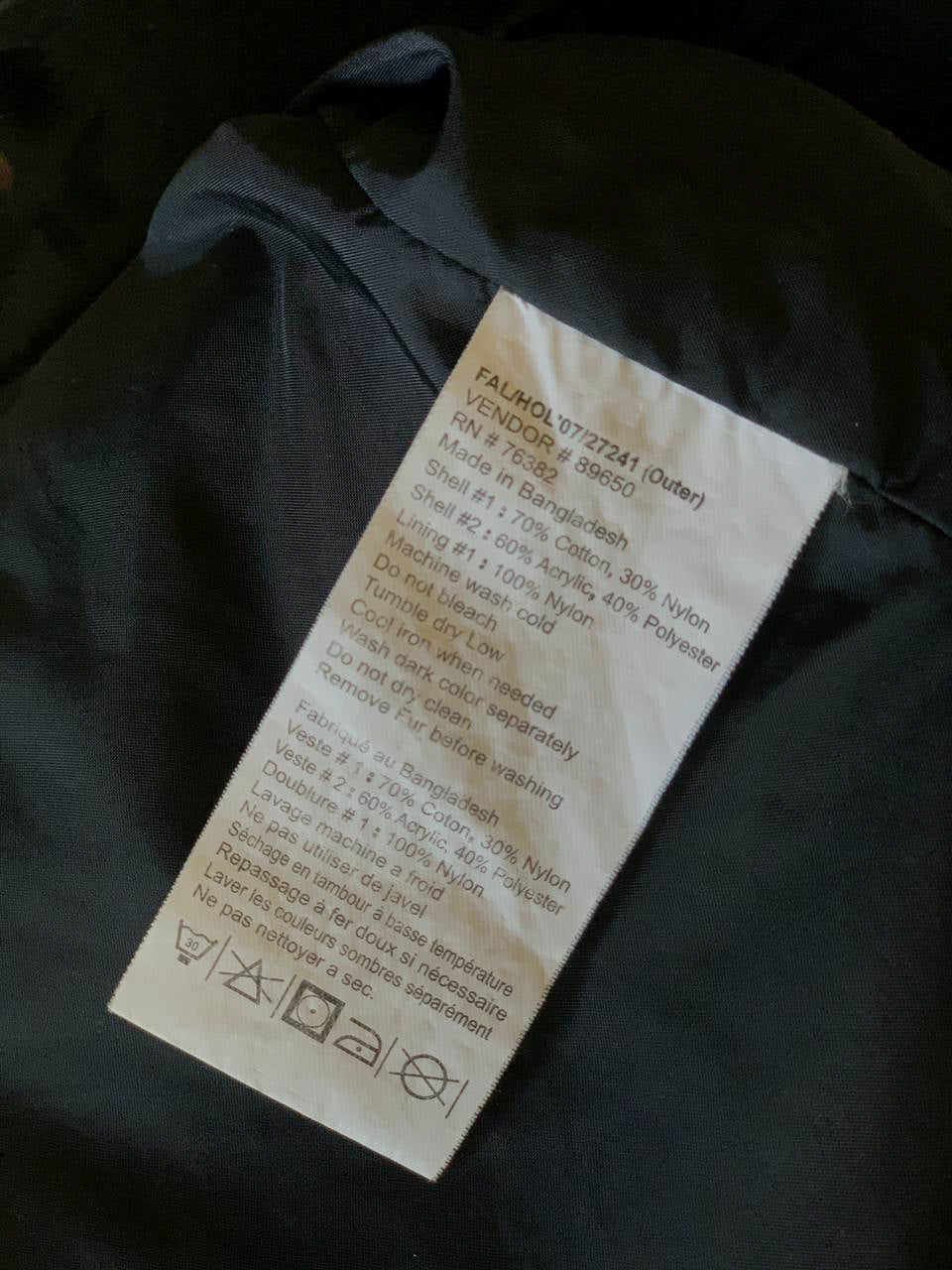 Timberland Coat Jacket - Extra Large