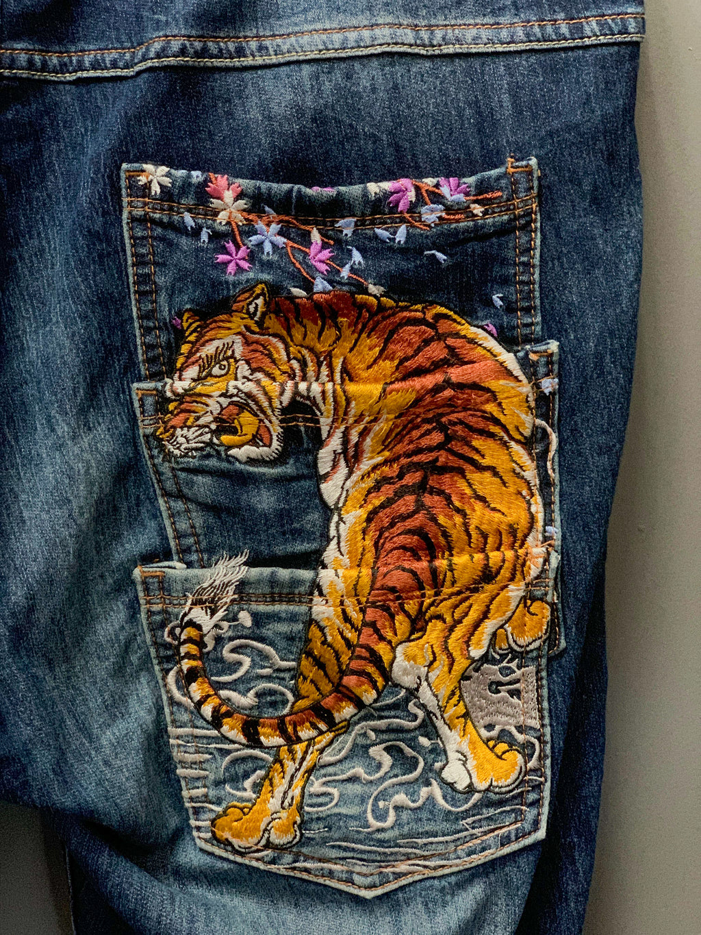 Japan Tiger Multipocket Jeans - 34 (Large)