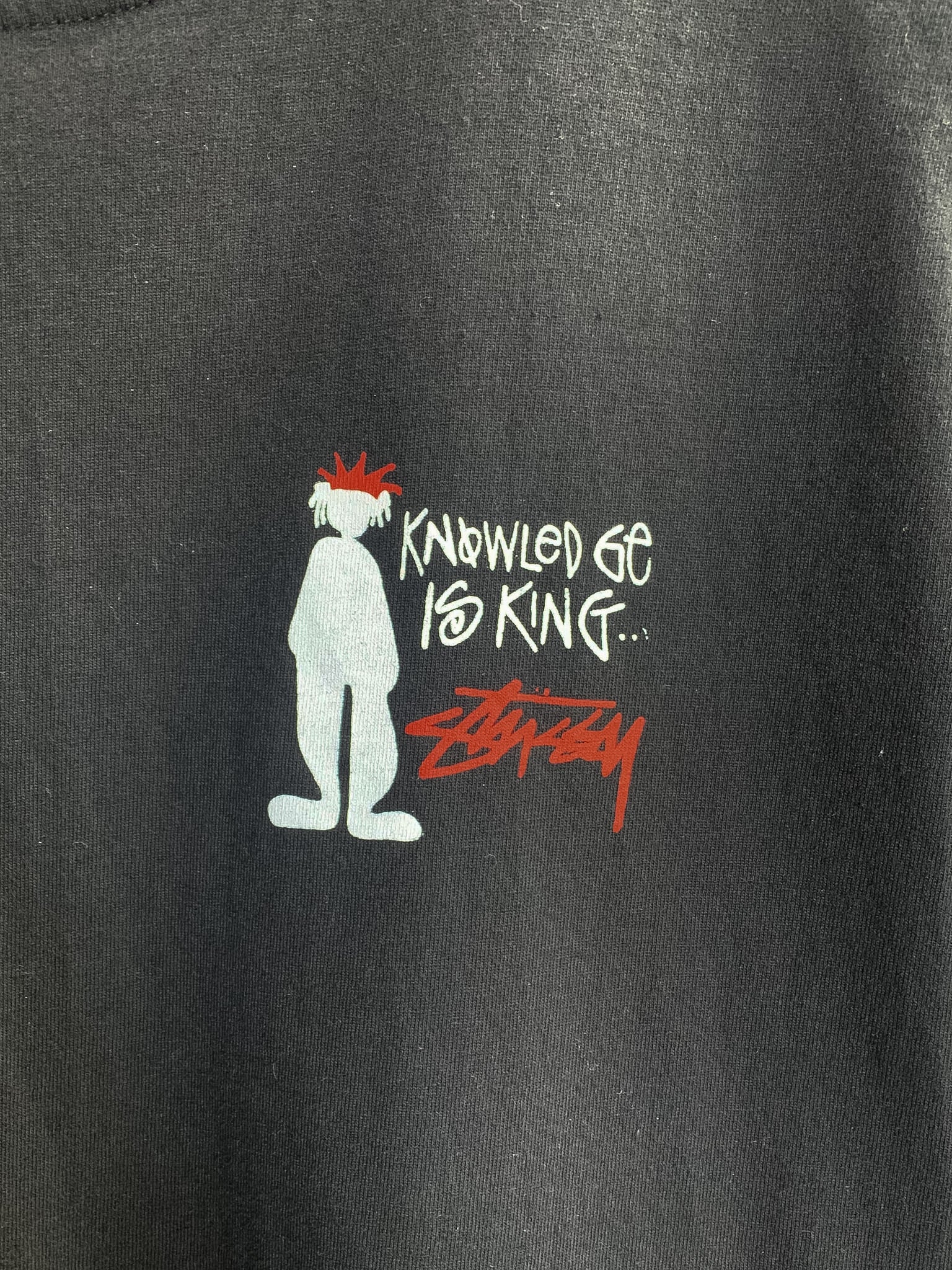 Stussy Knowledge Is King Tee - XS