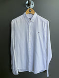 Tommy Hilfiger Small Logo L/S Button Up - Medium
